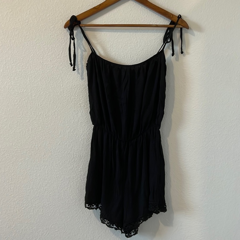 LA Hearts Black Romper Size S